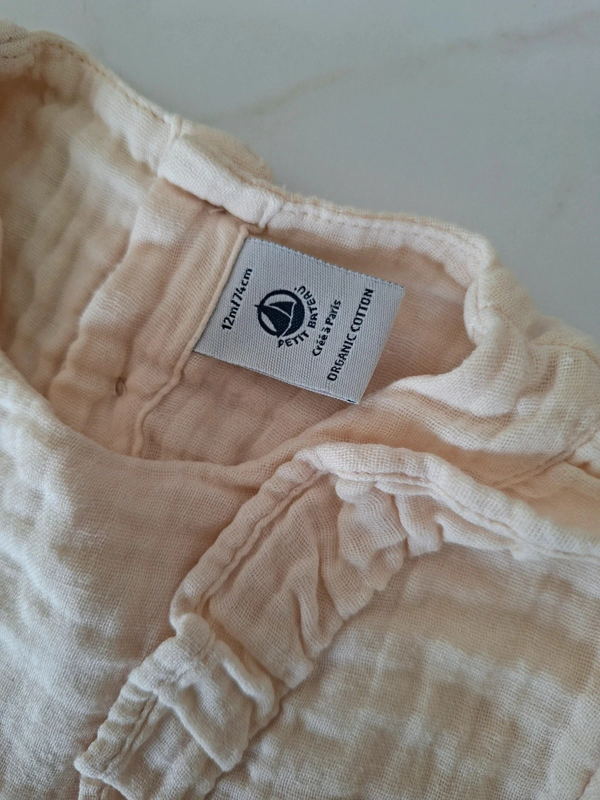 Robe petit bateau - 12 mois 74cm – photo 3